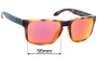 Sunglass Fix Ersatzgläser für Oakley Holbrook Rx OX8156 - 56mm Wide 