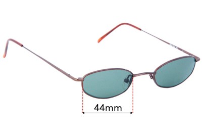 Perry Ellis Pea Replacement Lenses 44mm wide 
