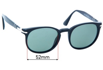 Persol 3157-S Replacement Lenses 52mm wide 