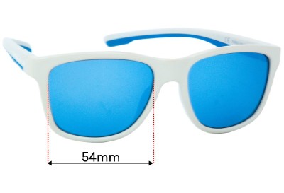Redbull SPECT Eyewear Bubble Replacement Sunglass Lenses - 54mm 
