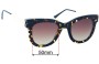 Sunglass Fix Replacement Lenses for Thierry Lasry Sexxxy 381 - 50mm Wide 