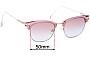 Sunglass Fix Lentes de Repuesto para Willow Mae Jessica - 50mm Wide 