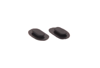15mm D Shape (Black) System 3 Nose Pads 