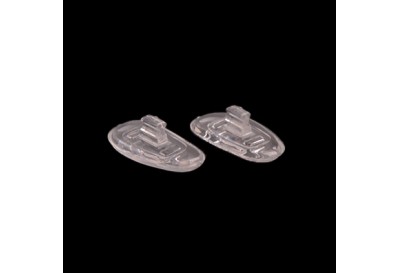 15mm D Shape Push In Nose Pads 