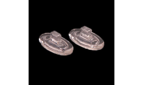 15mm Oval Push In Silicone Nose Pads 