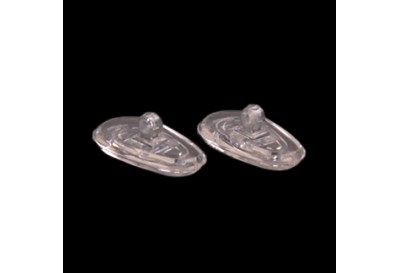 13mm Tear Shaped Screw In Silicone Nose Pads  