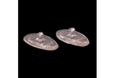 15mm Tear Shaped Screw In Nose Pads 