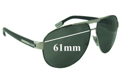 Dolce & Gabbana DG2099 Replacement Lenses 61mm wide 
