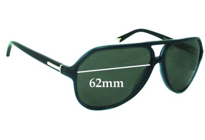 Dolce & Gabbana DG4102 Replacement Sunglass Lenses - 62mm wide 