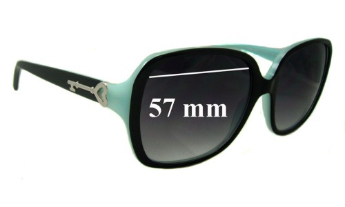 Sunglass Fix Replacement Lenses for Tiffany & Co TF 4056 - 57mm Wide 