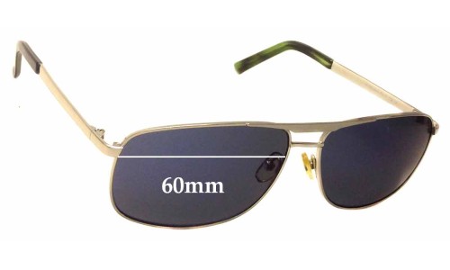 Sunglass Fix Replacement Lenses for 5th Avenue 9004 - 60mm Wide 