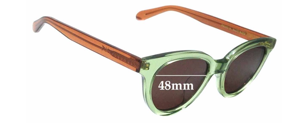Sunglass Fix Replacement Lenses for A.D.S.R. Phony 05 - 48mm Wide