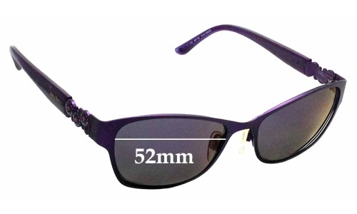 Sunglass Fix Replacement Lenses for Alex Perry AP Sun Rx 36 - 52mm Wide 