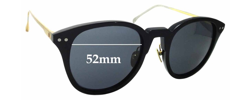 Sunglass Fix Replacement Lenses for AM Eyewear Ava 1 - 52mm Wide