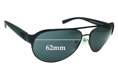 Armani Exchange AX 2015/S Replacement Lenses 62mm wide 