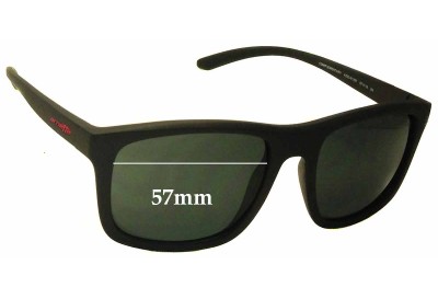 Arnette Complementary AN4233 Replacement Sunglass Lenses - 57mm Wide 