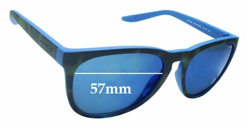 APEX Polarized Replacement Lenses For Arnette Go Time AN4227 Sunglasses - Fire Orange Mirror - View #3