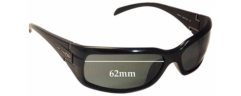 Sunglass Fix Replacement Lenses for Arnette Havoc AN4099 - 62mm Wide