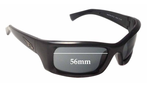 Sunglass Fix Replacement Lenses for Arnette Mastermind AN4052 - 56mm Wide 