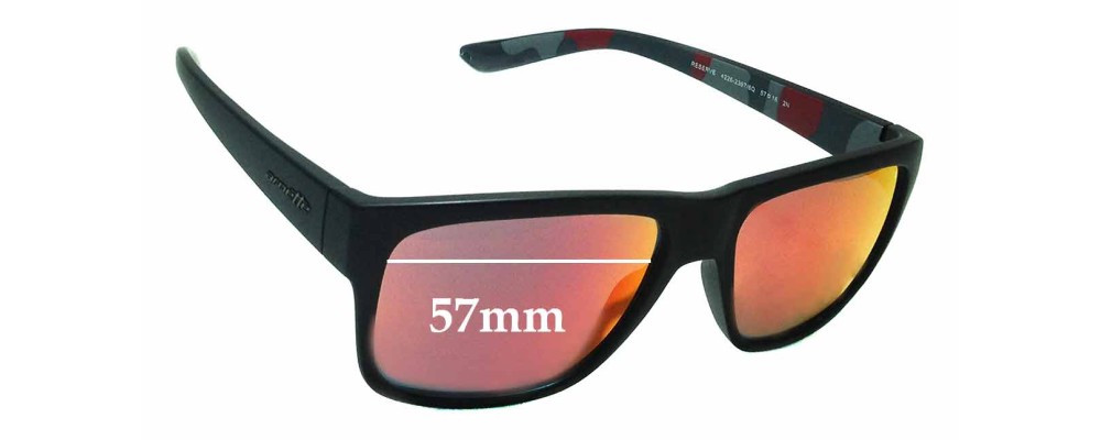 Sunglass Fix Replacement Lenses for Arnette Reserve AN4226 - 57mm Wide