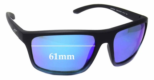 Polarized Replacement Lenses For Arnette Sandbank AN4229 Sunglasses – Emerald Green, 1.5mm Thick, USA Made - View #2