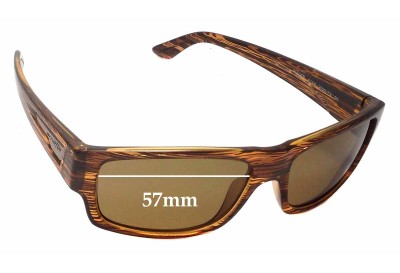 Arnette Wager AN4144 Replacement Sunglass Lenses - 57mm Wide 