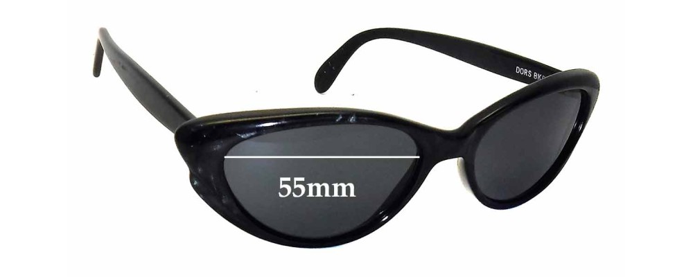 Anglo American Optical York Salinas Replacement Sunglass Lenses - 55mm Wide