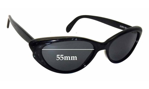 Sunglass Fix Replacement Lenses for Anglo American Optical YORK SALINAS - 55mm Wide 