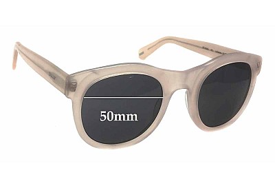 Bally BY2045 Replacement Lenses 50mm wide 