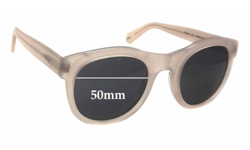 Sunglass Fix Replacement Lenses for Bally BY2045 - 50mm Wide 