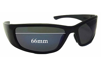 Bandit  Hijack Replacement Lenses 66mm wide 