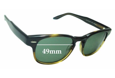 Barton Perreira Dempsey Replacement Lenses 49mm wide 