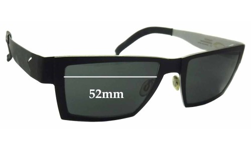 Sunglass Fix Verres de Remplacement pour Blackfin BF575 Vulcano - 52mm Wide Sunglass Fix Verres de Remplacement pour Blackfin BF575 Vulcano - 52mm Wide