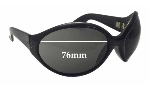 Sunglass Fix Replacement Lenses for Blinde Double Bubbles - 76mm Wide 