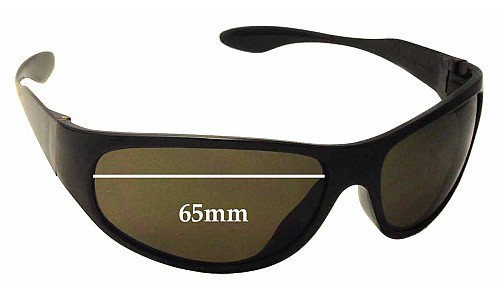 Sunglass Fix Replacement Lenses for Bolle Bolle 723 - 65mm Wide 
