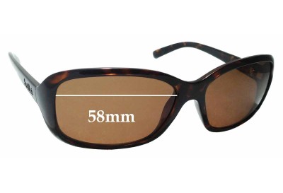 Sunglass Fix Replacement Lenses for Bolle Molly - 58mm wide 
