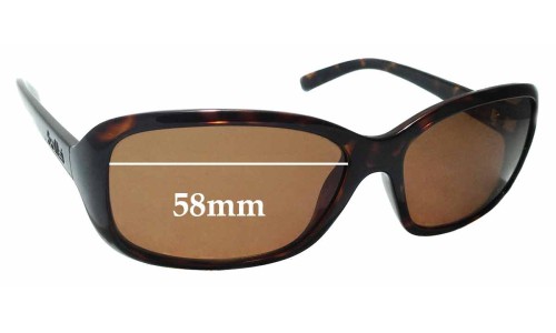 Sunglass Fix Replacement Lenses for Bolle Molly - 58mm Wide 