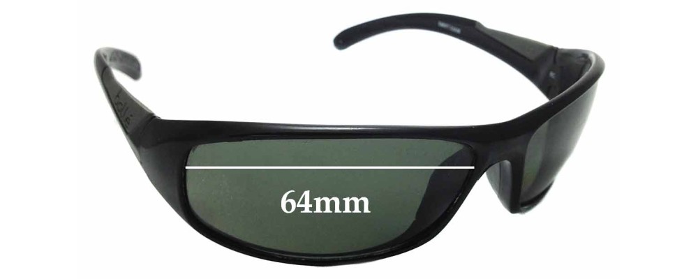 Sunglass Fix Replacement Lenses for Bolle Swift - 64mm Wide