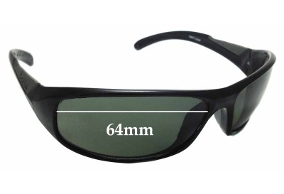 Sunglass Fix Replacement Lenses for Bolle Swift 11638 - 64mm Wide 