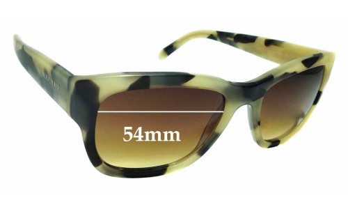 Sunglass Fix Replacement Lenses for Burberry B 4188 - 54mm Wide 