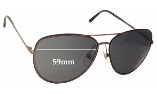 Sunglass Fix Replacement Lenses for Burberry B 3062 - 59mm Wide 