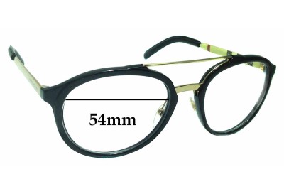 Burberry B 4168-Q Replacement Lenses 54mm wide 
