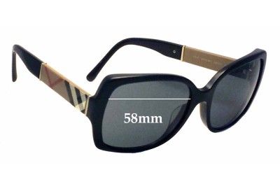Burberry B 4160 Replacement Lenses 58mm wide 