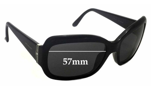Sunglass Fix Replacement Lenses for Bvlgari 8052-B - 57mm Wide 