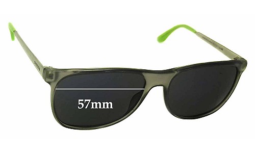 Sunglass Fix Replacement Lenses for Carrera 6011/S - 57mm Wide 