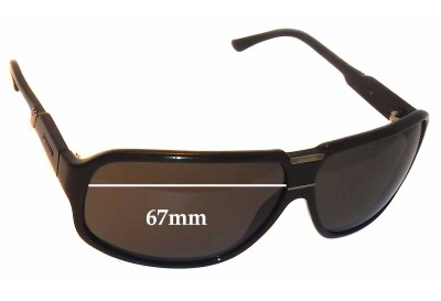 Carrera Replacement Sunglass Lenses - 67mm wide 