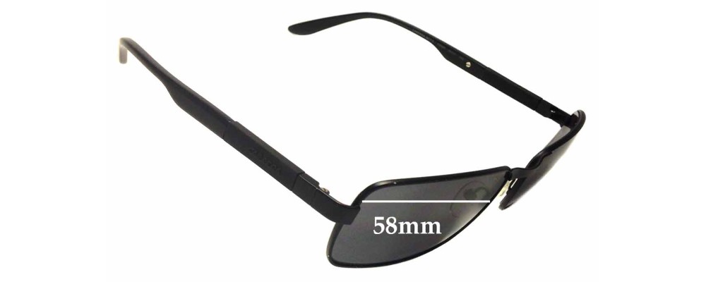 Sunglass Fix Replacement Lenses for Carrera 8017/S - 58mm Wide
