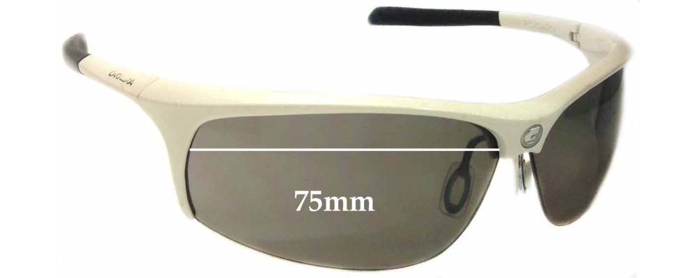 Sunglass Fix Replacement Lenses for Carrera Pugno - 75mm Wide
