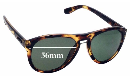 Sunglass Fix Verres de Remplacement pour Carve Liberty - 56mm Wide 