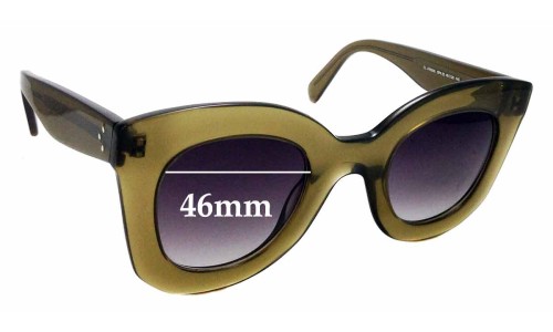 Sunglass Fix Replacement Lenses for Celine CL 41093/S - 46mm Wide 